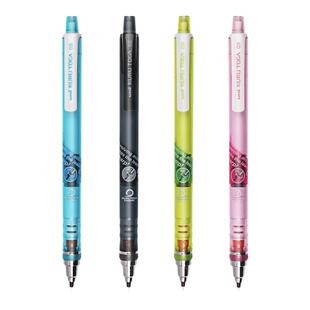 日本UNI三菱铅笔KURUTOGA自动铅笔M5-450T铅芯自动旋转活动uniball写不易断小学生绘图0.5mm文具大赏按动笔