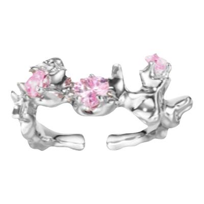 NothingButMini×sobershy 锆石熔岩戒指小众女