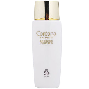 Coreana高丽雅娜晶钻活细胞防晒霜乳液80ML防水防紫外线SPF50学生