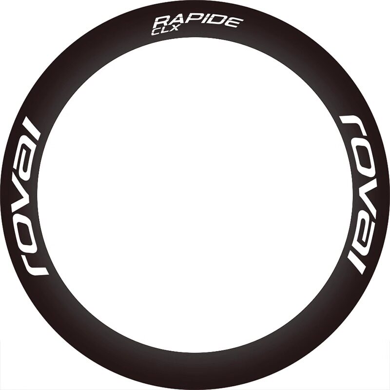 适闪电ROVAL RAPID C38 ALpinist terra公路车轮组贴碳刀改色贴纸