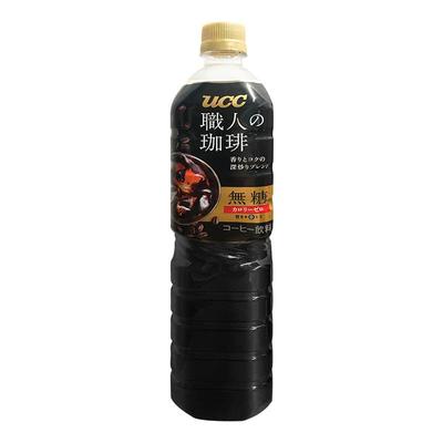 UCC无蔗糖黑咖啡即饮900ml毫升