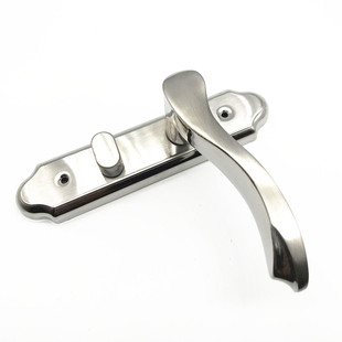 72大门锁体消防通道防火防盗木门执手机械门锁大锁舌锁具配件分体