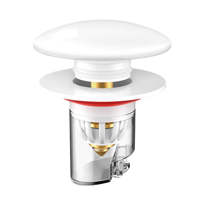 陶瓷洗手盆漏水塞子面盆弹跳芯下水器防臭按压式脸池洗脸盆配件