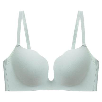 【戚薇同款】猫人嘭嘭挺挺杯小胸聚拢显大内衣女美背无痕文胸套装