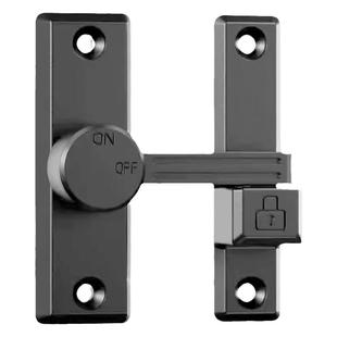 家用免打孔门扣安全防盗门插销90度谷仓门锁推拉扣移门锁卡扣门栓