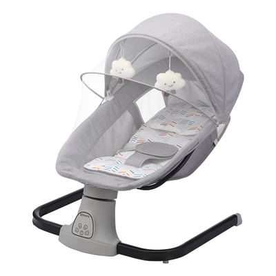婴儿电动摇摇椅哄娃神器新生儿宝宝躺睡安抚椅哄睡摇篮床带娃摇椅