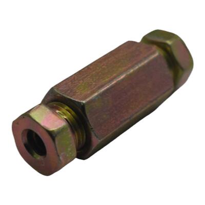 刹车油管对接头铁管铜管喇叭口内螺纹螺丝连接头制动变径油管接头