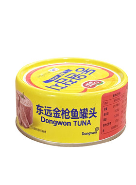 韩国进口金枪鱼罐头原味辣椒味