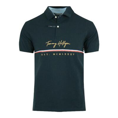 商务休闲Tommy夏休闲短袖POLO衫