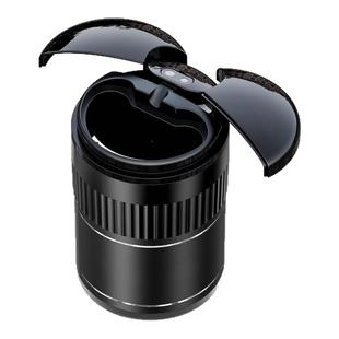 车载烟灰缸自动开盖灭烟电动感应车内抽烟神器高端大气车用黑科技
