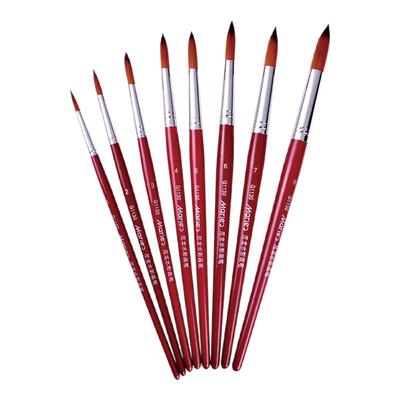 马利牌水彩画笔套装初学者水彩画笔毛笔美术学生手绘水彩画颜料用尼龙画笔美术学生专业颜料马利水彩笔