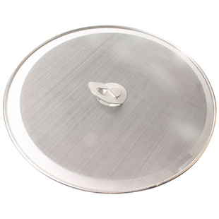 加密不锈钢防溅网防油爆网防油花飞溅直径33CM防油网罩油隔锅盖