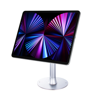 平板电脑收银支架奶茶点餐带锁防盗展示架人面识别桌面铝合金通用