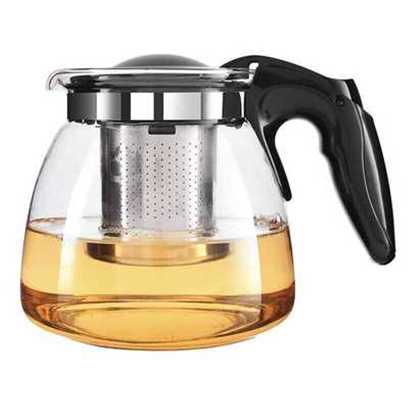 紫丁香耐高温玻璃茶壶过滤泡茶壶大容量水壶茶吧机专用恒温保温壶