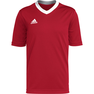 Adidas/阿迪达斯正品ENTRADA 22 JERSEY大童短袖足球服H57496