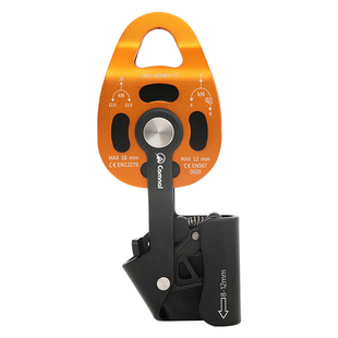 空调外机吊装滑轮组重物省力提拉上升器绳子升降神器自锁吊轮吊钩