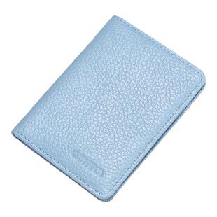 真皮卡包女超薄多卡位高档证件位卡套防消磁小巧卡夹驾驶证皮套男