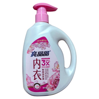 亮晶晶内衣洗衣液留香女士专用