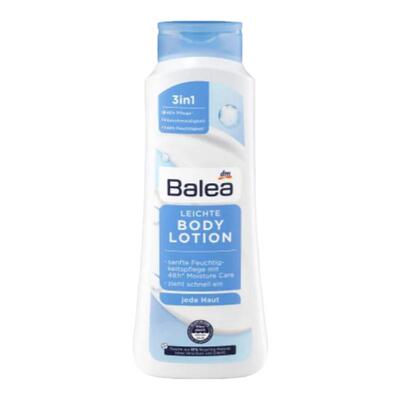 欧洲直邮Balea Bodylotion Leicht 400 ml身体乳滋润保湿正品护肤