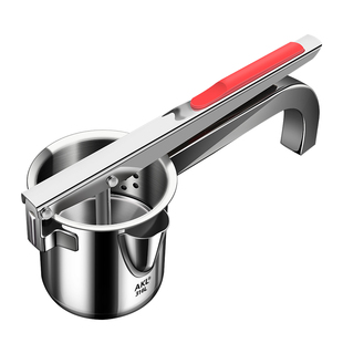 手动榨汁机大号家用316L不锈钢甘蔗橙汁石榴压榨器柠檬橙子挤压器