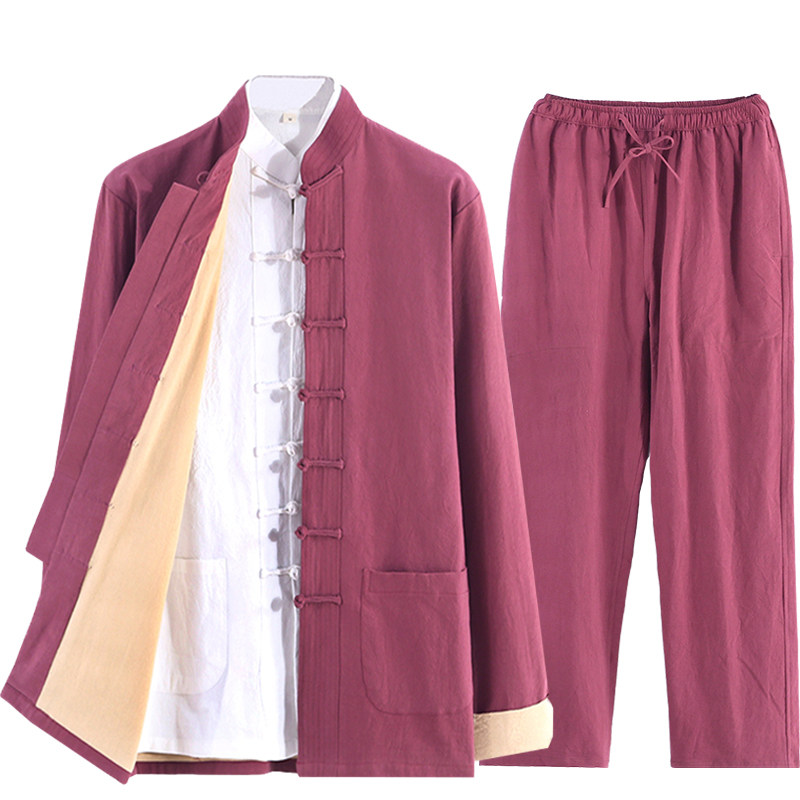 唐装套装中国风中山装青年汉服