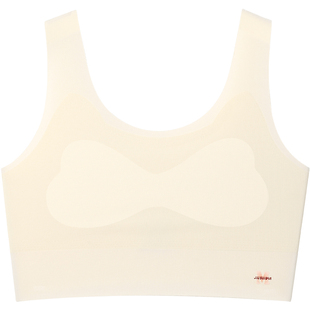 久岁伴【一阶段】女童内衣发育期轻薄棉垫背心小学生运动少女文胸