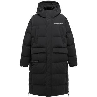 【过膝长款】太平鸟男装情侣款羽绒服冬季东北哈尔滨连帽保暖外套