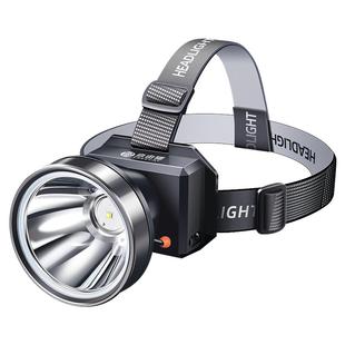 黄光头灯赶海照鱼专用灯照黄鳝强穿透力强光超亮充电头戴式照明灯