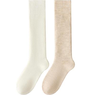 加厚蓄热超暖羊毛小腿袜