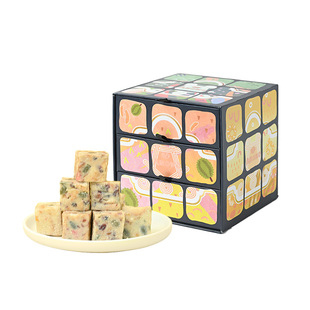 AKOKO雪花酥360g牛轧糖休闲零食中式糕点心新年年货礼盒甜品送礼