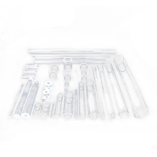 东华石英管定制耐高温透明石英玻璃管空心管式炉试管防爆定做加工