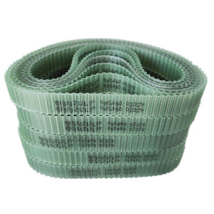 聚氨酯钢丝双面皮带DT5桶带DT10-6齿形带传动带S5M凯夫拉线同步带