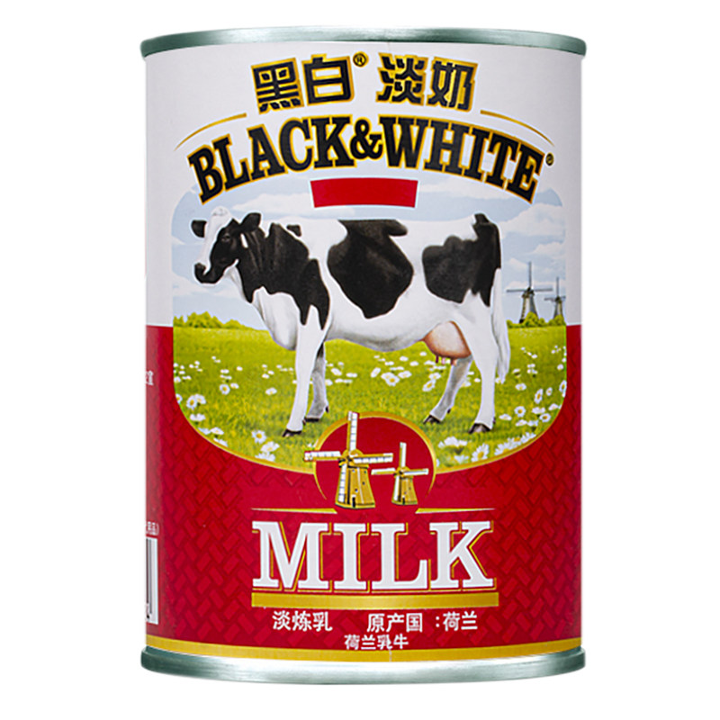 荷兰黑白淡奶商用港式奶茶甜品烘
