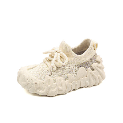 防滑软底韩版风男童女童运动鞋