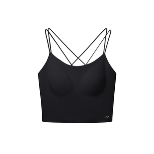 ubras细肩带交叉美背带胸垫打底内衣吊带背心女抹胸内搭外穿上衣