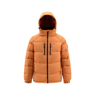 君羽户外800蓬羽绒服男加厚短款2025新款冬季防风保暖男鹅绒服983