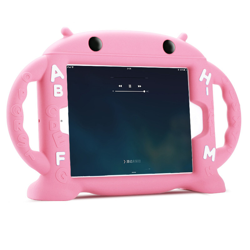 iPad保护套儿童防摔2021款10.2寸卡通pro11硅胶mini3456壳air2套2025新款iPad11代11寸
