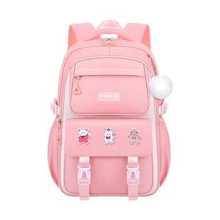 书包女生小学生女童初中生2024新款一二三到六年级女孩轻便背包