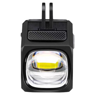 迈极炫自行车灯吊装下挂前灯夜骑充电强光尾灯防炫光CBL1600灯