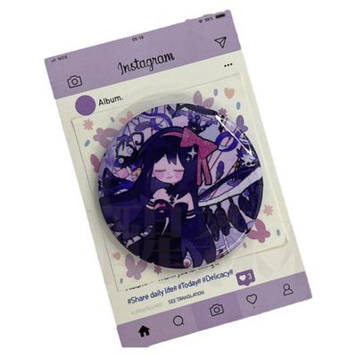 【幕醒森林】魔法少女小圆晓美焰周边吧唧徽章色纸立牌挂件钥匙扣