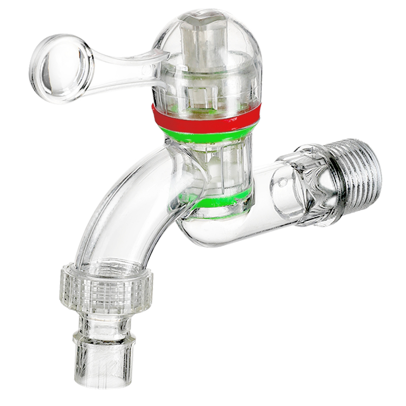 塑料透明水龙头家用4分防冻接水管软管洗衣机管配件防溅水嘴龙头