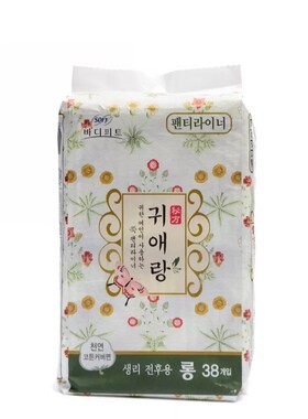 韩国透气亲肤超薄护垫闺艾朗