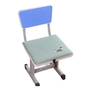 学生坐垫学校教室课桌专用透气椅子垫防滑久坐小学生座垫凳子椅垫
