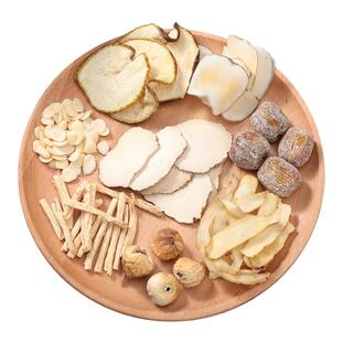 虎乳菌汤包海底椰雪梨南北杏无花果清润燥肺小儿煲汤材料包