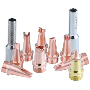 手持激光焊枪嘴刻度管直管激光焊接机配件保护镜片焊嘴铜嘴导丝嘴