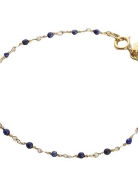 nojes串珠宝石百搭优雅手工手链