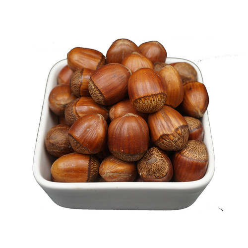 东北达维大榛子新货原味大榛子薄壳炒熟榛子坚果零食500g包邮