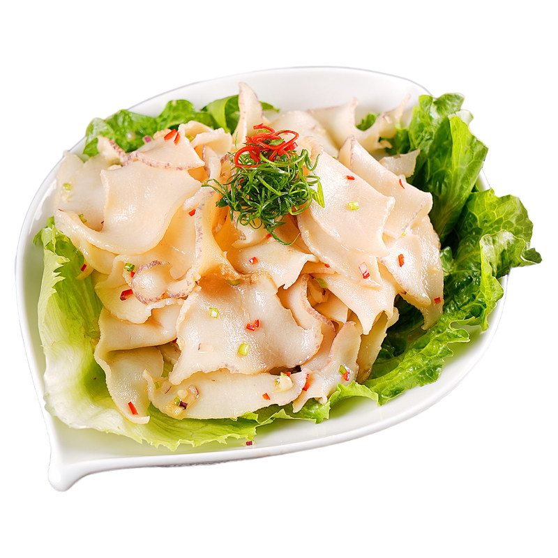 芥末海螺片冷冻半成品响螺片食材