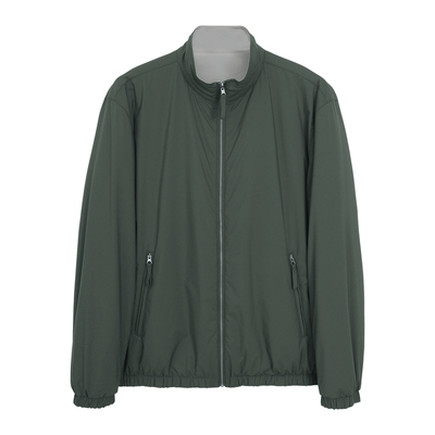 轻量化保暖羊毛棉双面穿立领棉衣