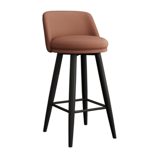 吧椅吧台椅子家用岛台椅高脚凳吧台凳高脚椅意式极简轻奢现代凳子